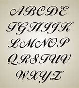 Image result for Calligraphy Fonts Capital Letters