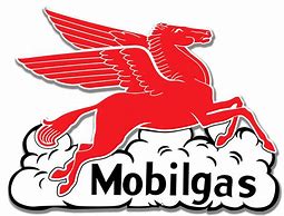 Image result for Mobil Gas Horse Logo