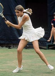 Image result for Chris Evert Tennis Dress