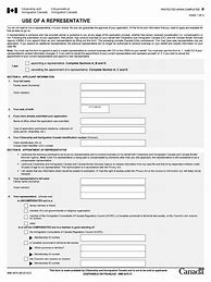 Image result for Canada Visa Application Form Sample