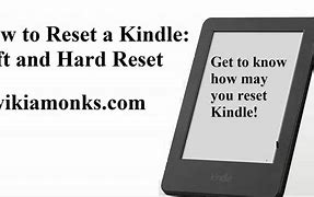 Image result for How to Restart a Kindle