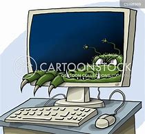 Image result for Computer Bug Cartoon