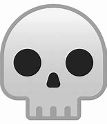 Image result for Skull. Emoji Outline