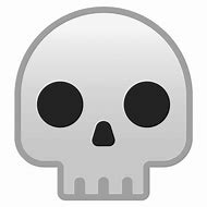 Image result for Custom Skull Emoji