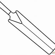 Image result for Colouring Pages of Cricket Bat