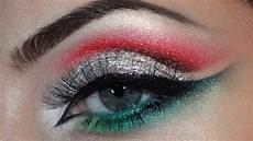makeup christmas makeup silver green makeup christmas makeup silver green