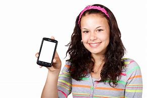 Image result for iPhone with Woman