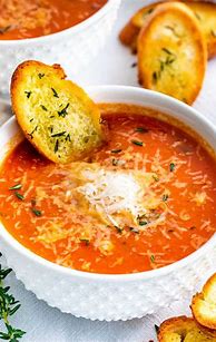 Image result for cream tomatoes soups with bacon