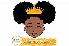 Image result for Black Princess Girl SVG