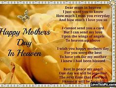 Image result for Mother in Heaven Birthday Wishes
