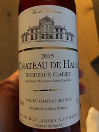 Image result for Haux Bordeaux Clairet