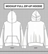 Image result for Black Zip Up Hoodie Mockup