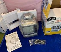 Image result for Vintage Portable TV Radio Combo