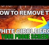 Image result for White Circle On iPhone Screen
