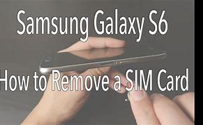 Image result for Samsung S6 Remove Sim Card