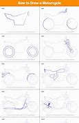 Image result for Motorcycle Drawing Step by Step