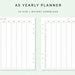 Image result for Printable Year Planner