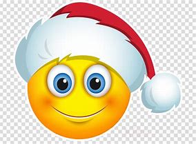 Image result for Santa Smiley-Face Emoji