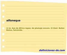 Image result for alfaneque