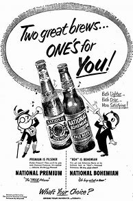 Image result for Newspaper Beer Ad