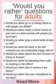 Image result for Funny Adult Questions to Ask People