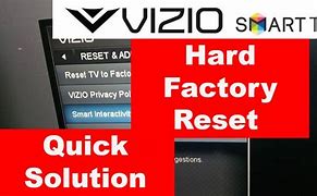 Image result for How to Do a Hard Reset On a Vizio TV