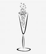 Image result for Black and White Champagne Glasses