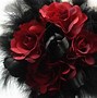Image result for Big Red Rose Black Background