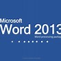 Image result for What Is Word 2013
