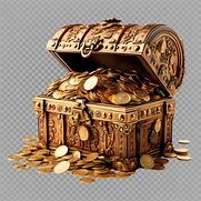 Image result for Animated Treasure Box Filled with Gold Black Backround