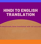 Image result for Translate English to Hindi