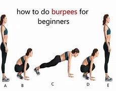 Image result for Beginner Burpees Exercise