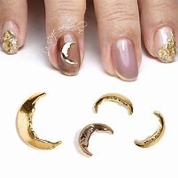Image result for Crescent Moon Nail Art