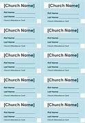 Image result for Red Notebook Church Attendance