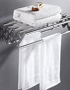 Image result for Wall Mounted Towel Storage Rack