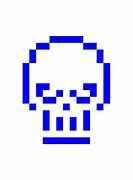 Image result for Skull Pixel Art 8X8