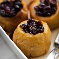 Image result for Baked Apples and Cranberries Side Dish