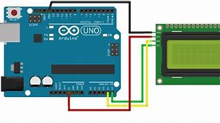 Image result for Rangkaian LCD 16X2 Arduino