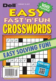 Image result for Penny Dell Crossword Puzzles
