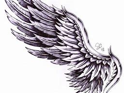 Image result for Angel Wings Tattoo Drawing