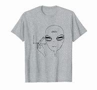 Image result for Alien Face T-Shirts