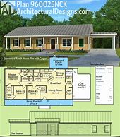 Image result for Simple One Story Square House Plans