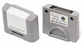 Image result for Nintendo 64 Controller Pak
