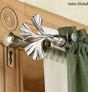 Image result for Unique Double Curtain Rods
