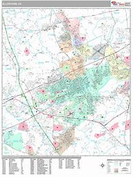 Image result for Street Map of Emmaus PA