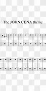 Image result for John Cena Theme Song Midi