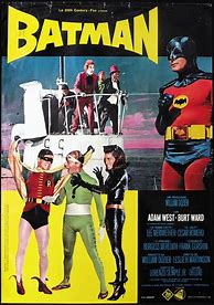 Image result for Batman 1966 Movie Poster