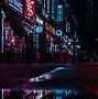 Image result for Girl Sitting in the Night City with a Laptop
