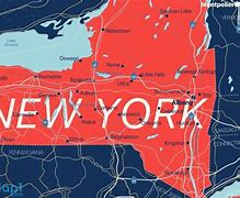 Image result for New York State Capital Map