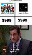 Image result for Apple Monitor Stand Meme